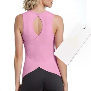 NWT Balance Collection Brenna Pink Sleeveless Tank Top